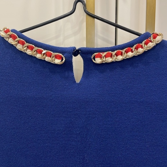 Elisabetta Franchi Colour Block Mini Dress - Picture 10 of 14